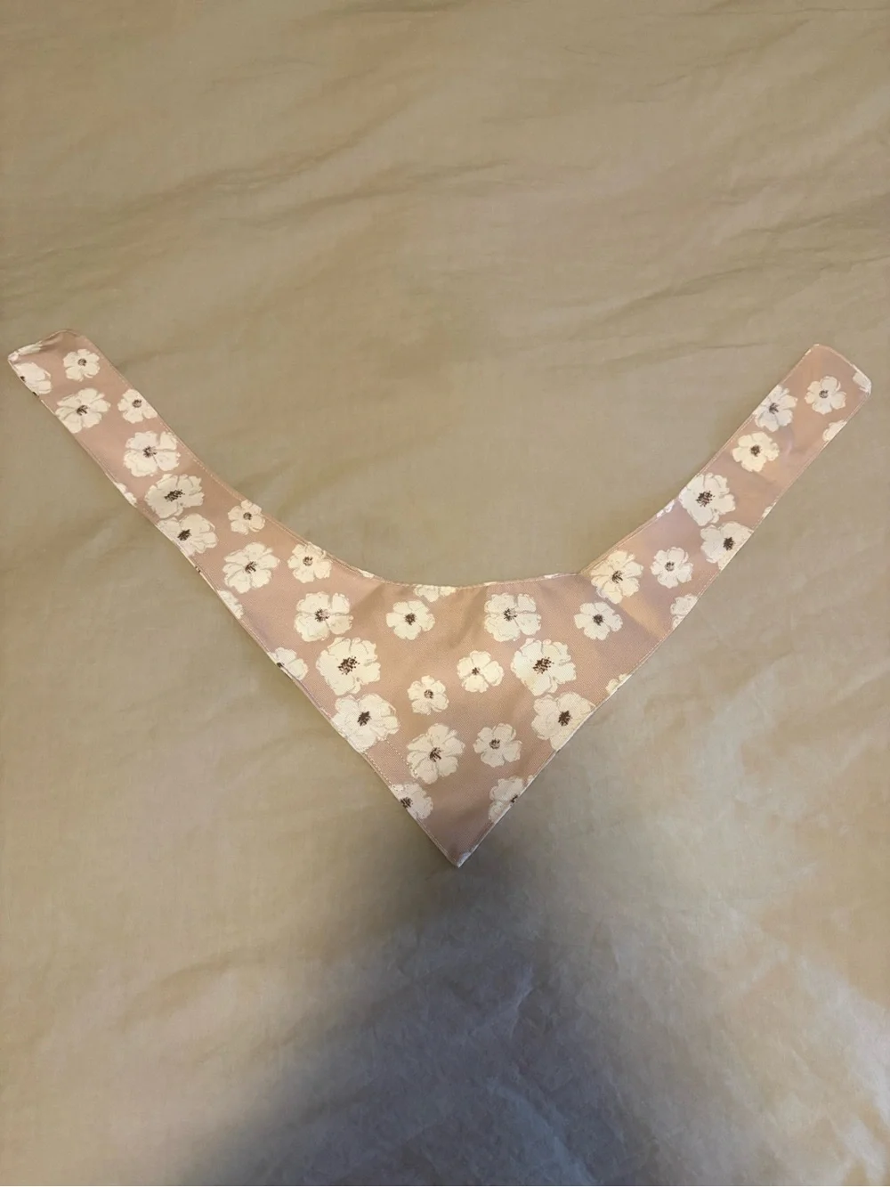 Pink Floral Bandana for dogs